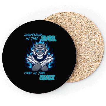 Discover Fighter Tiger Coasters