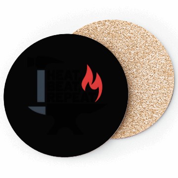 Discover Heat Beat Repeat Coasters
