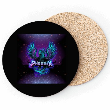 Discover Phoenix Blue 1 Coasters