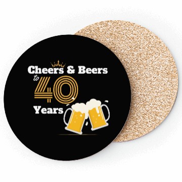 Discover 40th Birthday Coasters