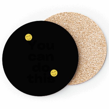 Discover Pink Minimalist Positive Quote Instagram Story Coasters