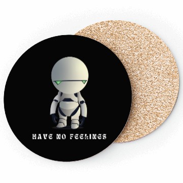 Discover Purple Modern AI Robot Coasters 2