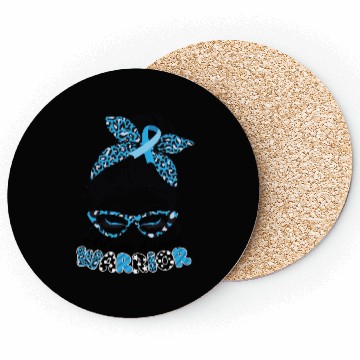 Discover Addisons Disease Warrior Awareness Month Messy Bun Coasters