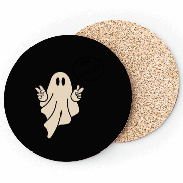 Discover Oh Sheet Ghost on Unisex Coasters