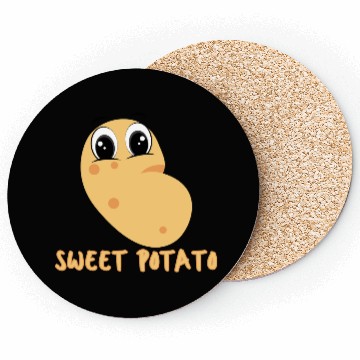 Discover Sweet cute potato Coasters