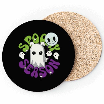 Discover Halloween Ghosts Spooky Season Coasters