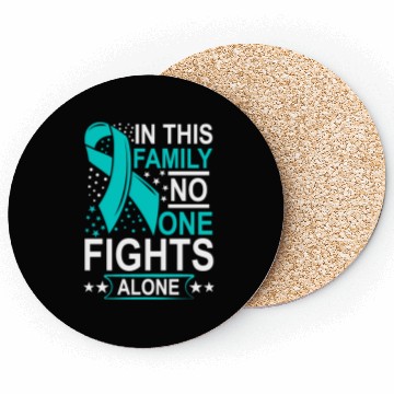Discover Wellness Collection - Family, No-one Fights Alone Coasters