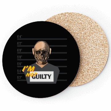 Discover I'm not guilty Coasters