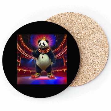 Discover Clown panda Coasters