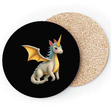 Discover Little Sweet Unicorn Dragon Coasters