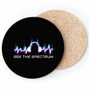 Discover See The Spectrum Radio Lovers Radio Coasters