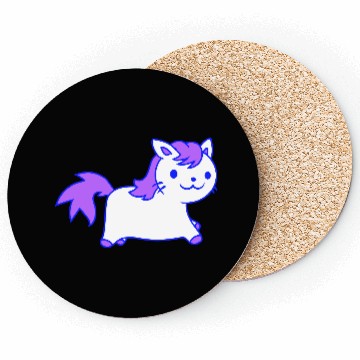 Discover Little Pony Cat Face Little Small Horse Riding Fun Coasters