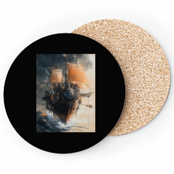Discover Steam Punk Ship Coasters