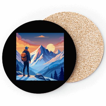 Discover Mountain Hiking Adventure Coasters