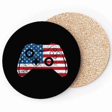 Discover USA Gamer Gaming Coasters