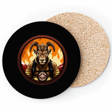 Discover Capricorn Firefighter Coasters
