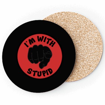 Discover I'm With Stupid Coasters