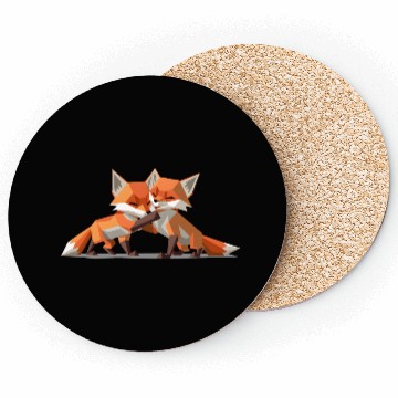 Discover Fox Cubs Coasters