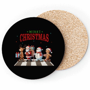 Discover Christmas Collection - Piano Crossing #2 Coasters