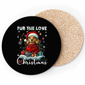 Discover Dachshund Christmas Tree Lights Decorations Dog Coasters