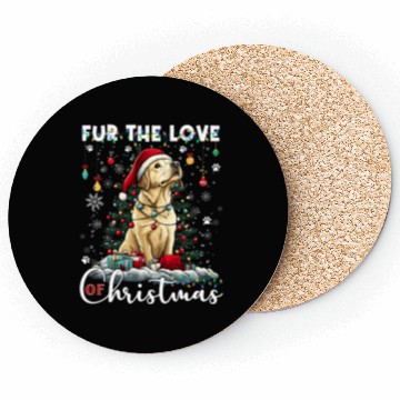 Discover Labrador Retriever Christmas Tree Decorations Dog Coasters