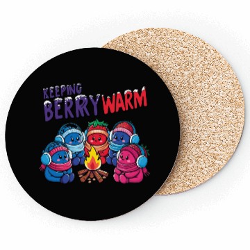 Discover Keeping Berry Warm Coasters