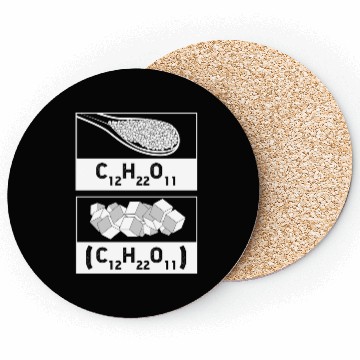 Discover Sucrose Molecule Periodic Table Organic Chemistry Coasters