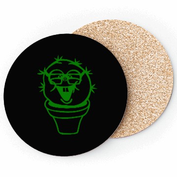 Discover Cactus Nerd Glasses Prickly Spines Desert Cacti Coasters