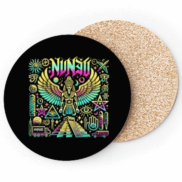 Discover Anunakiz Celestial Enki Guardian Coasters