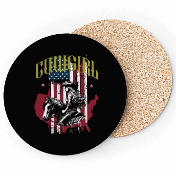 Discover COWGIRL USA Coasters