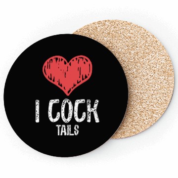 Discover Funny I Love Cocktails 4 Coasters