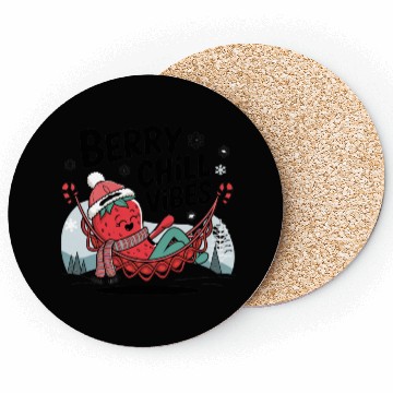 Discover Berry Chill Vibes Coasters