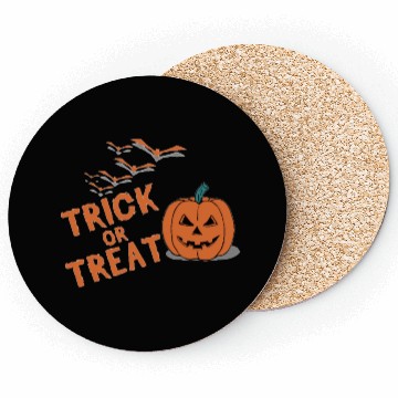 Discover Trick or treat Coasters