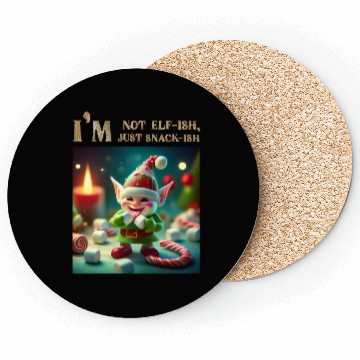 Discover Snack-ish Elf Coasters