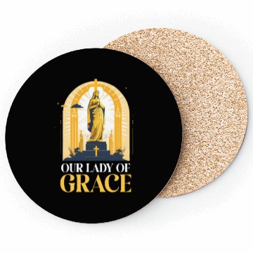 Discover Virgin Mary Our Lady Of Grace Coasters
