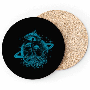Discover Galaxy Mushroom Coasters
