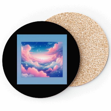 Discover pastel cloud Coasters