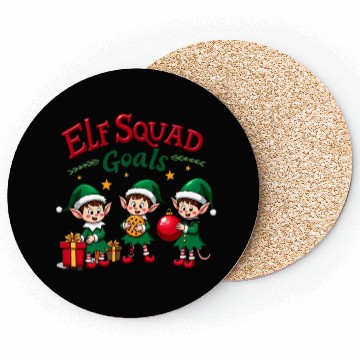 Discover Elf Squad Goals Coasters