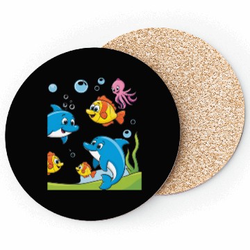Discover Dolphins and Friends Coasters