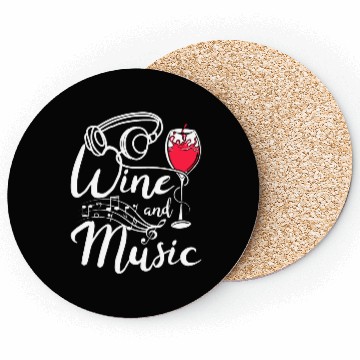 Discover Wine and Music Coasters