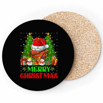 Discover Basketball Christmas Coasters