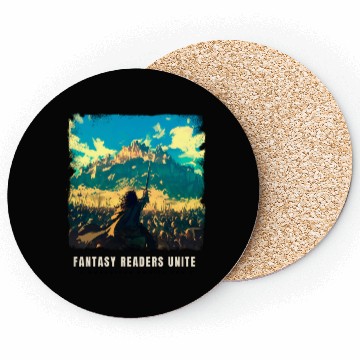 Discover Fantasy Readers Unite Coasters