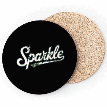 Discover The Sparkle Army Camouflage Coasters