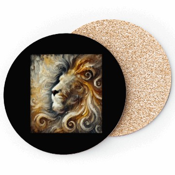 Discover Abstract Lion Coasters