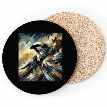 Discover Abstract Eagle Coasters