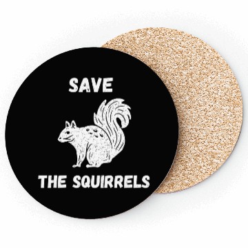 Discover Save The Squirrels Peanut The Squirrel Coasters