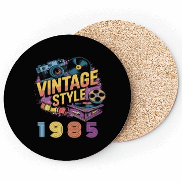 Discover vintage style 1985 Coasters