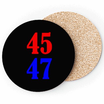 Discover Trump President 45 & 47 Coasters