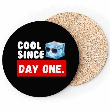 Discover Cool Since Day One Birthday Coasters