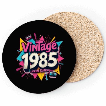Discover vintage 1985 limited edition Coasters